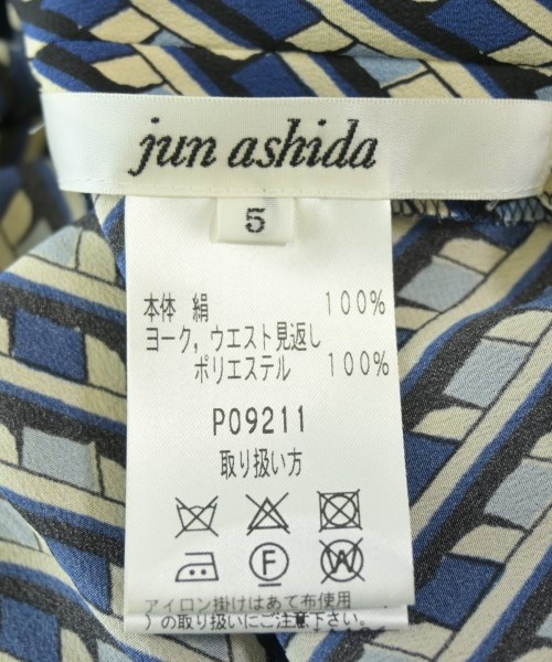 jun ashida（ジュン　アシダ）シャツワンピース 青 サイズ:-(M位) レディース/2200677359069