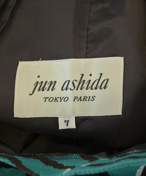 jun ashida（ジュン　アシダ）ひざ丈スカート 緑 サイズ:7(S位) レディース/2200698740051