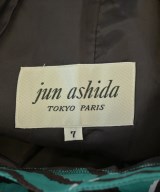 jun ashida（ジュン　アシダ）ひざ丈スカート 緑 サイズ:7(S位) レディース/2200698740051