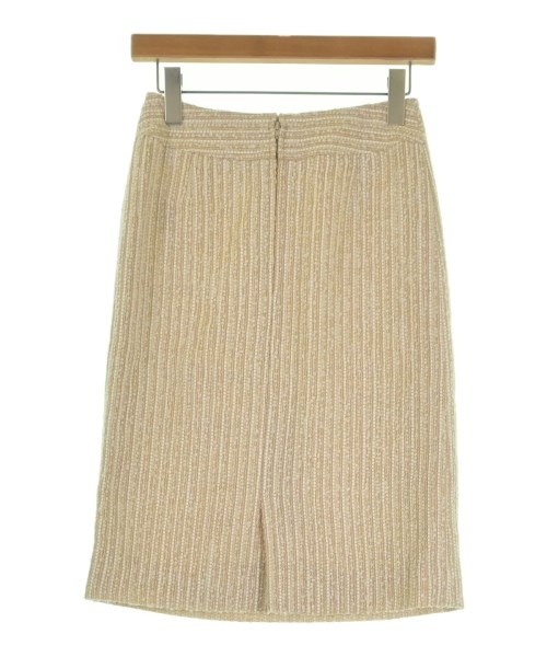 jun ashida（ジュン　アシダ）ひざ丈スカート ベージュ サイズ:7(S位) レディース/2200649963010