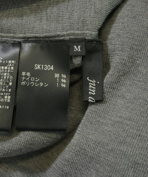 jun ashida（ジュン　アシダ）ニット・セーター グレー サイズ:M レディース/2200649963133