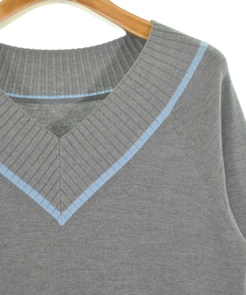 jun ashida（ジュン　アシダ）ニット・セーター グレー サイズ:M レディース/2200649963133