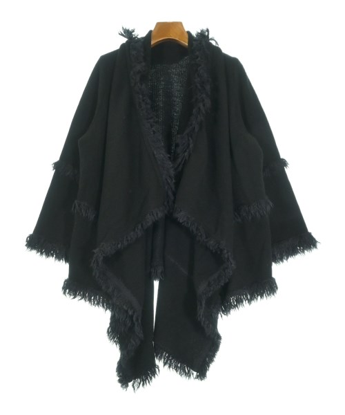 jun ashida(ジュン　アシダ)カーディガン 黒 サイズ:F/2200649963140