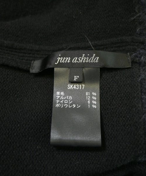 jun ashida（ジュン　アシダ）カーディガン 黒 サイズ:F レディース/2200649963140