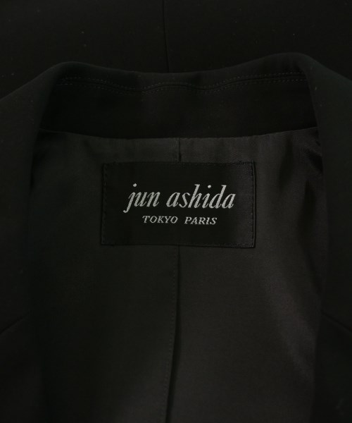 jun ashida（ジュン　アシダ）テーラードジャケット 黒 サイズ:7(S位) レディース/2200646755069