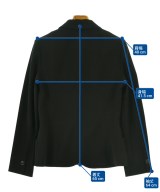 jun ashida（ジュン　アシダ）テーラードジャケット 黒 サイズ:7(S位) レディース/2200646755069