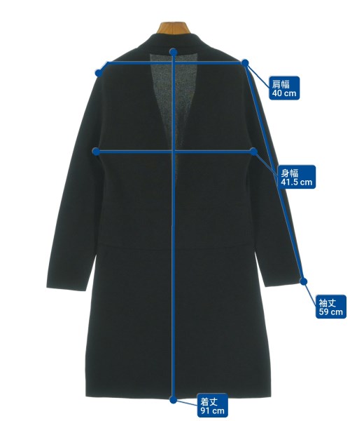 jun ashida（ジュン　アシダ）テーラードジャケット 黒 サイズ:M レディース/2200646755083