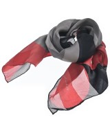 jun ashida（ジュン　アシダ）バンダナ・スカーフ グレー サイズ:- レディース/2200656069057