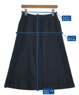 jun ashida（ジュン　アシダ）ロング・マキシ丈スカート 紺 サイズ:7(S位) レディース/2200660383019