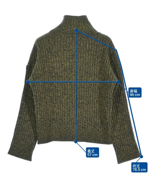 jun ashida（ジュン　アシダ）ニット・セーター 緑 サイズ:M レディース/2200639038032