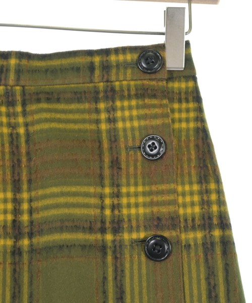 jun ashida（ジュン　アシダ）ロング・マキシ丈スカート カーキ サイズ:7(S位) レディース/2200639038063