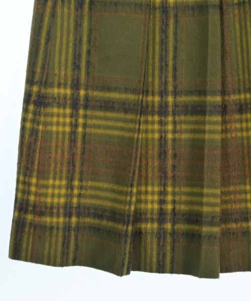 jun ashida（ジュン　アシダ）ロング・マキシ丈スカート カーキ サイズ:7(S位) レディース/2200639038063