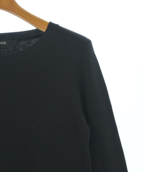 jun ashida（ジュン　アシダ）ニット・セーター 黒 サイズ:M レディース/2200640346072