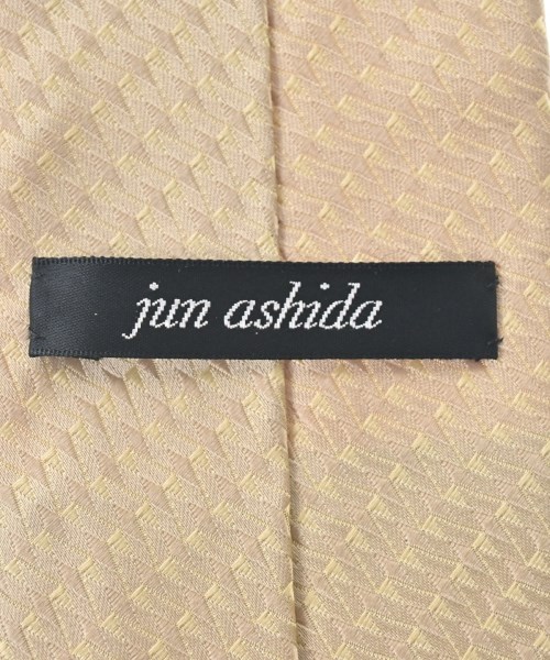 jun ashida（ジュン　アシダ）ネクタイ ベージュ サイズ:- メンズ/2200647485088