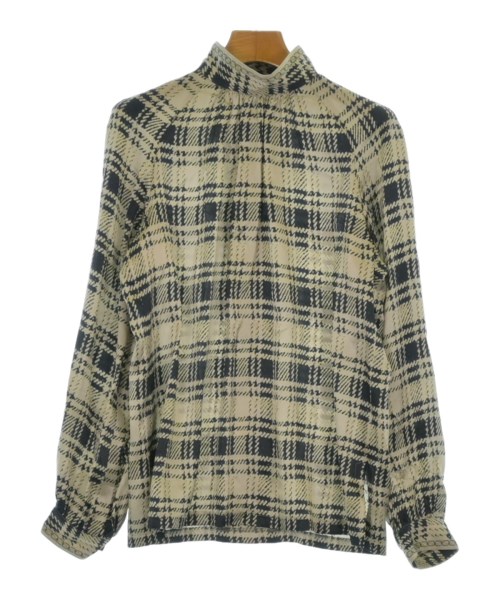 jun ashida(ジュン　アシダ)ブラウス ベージュ サイズ:7(S位)/2200645185126