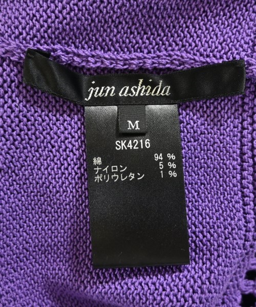 jun ashida（ジュン　アシダ）カーディガン 紫 サイズ:M レディース/2200699592024
