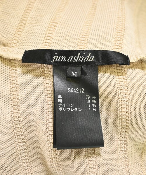 jun ashida（ジュン　アシダ）カーディガン ベージュ サイズ:M レディース/2200699592055