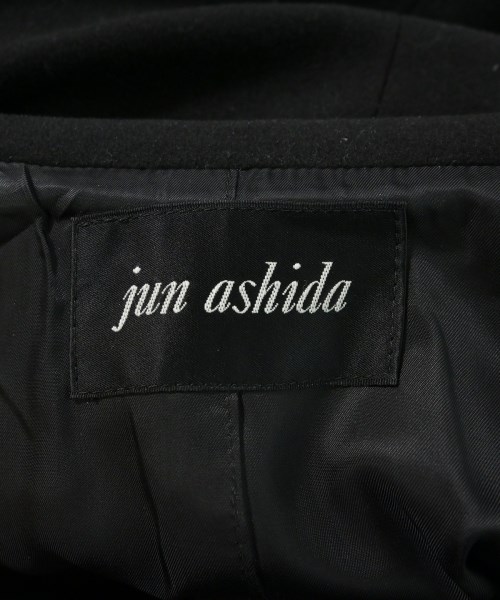 jun ashida（ジュン　アシダ）ピーコート 黒 サイズ:S レディース/2200705364010