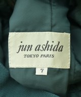 jun ashida（ジュン　アシダ）ひざ丈スカート 緑 サイズ:7(S位) レディース/2200703806048