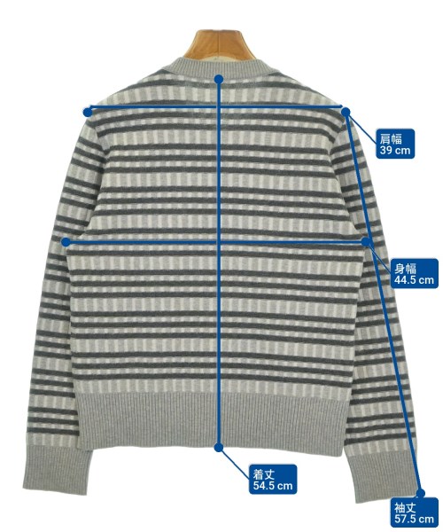 jun ashida（ジュン　アシダ）カーディガン グレー サイズ:M レディース/2200662857051