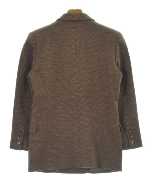 jun ashida（ジュン　アシダ）テーラードジャケット 茶 サイズ:7(S位) レディース/2200667485020