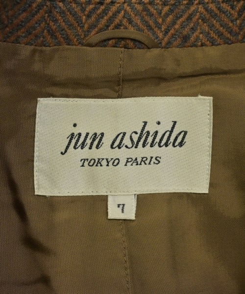 jun ashida（ジュン　アシダ）テーラードジャケット 茶 サイズ:7(S位) レディース/2200667485020