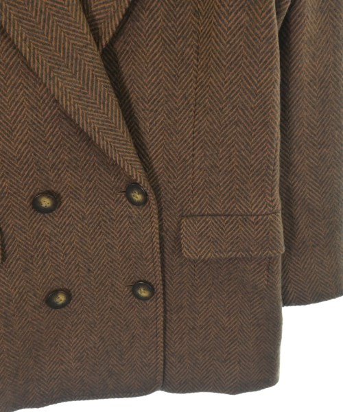 jun ashida（ジュン　アシダ）テーラードジャケット 茶 サイズ:7(S位) レディース/2200667485020