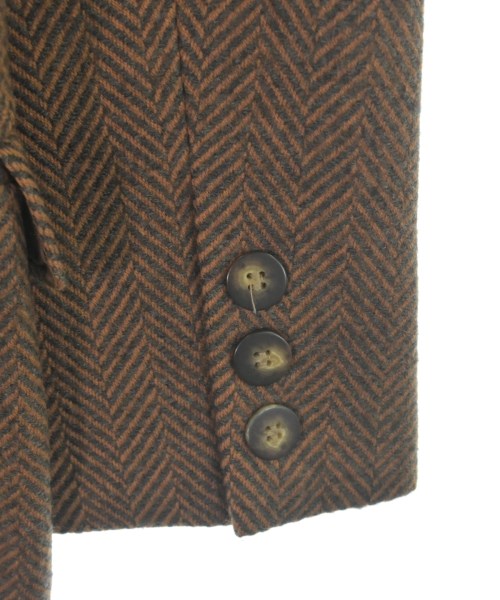 jun ashida（ジュン　アシダ）テーラードジャケット 茶 サイズ:7(S位) レディース/2200667485020