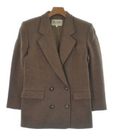 jun ashida（ジュン　アシダ）テーラードジャケット 茶 サイズ:7(S位) レディース/2200667485020