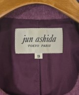 jun ashida（ジュン　アシダ）ノーカラージャケット 紫 サイズ:9(M位) レディース/2200736848015