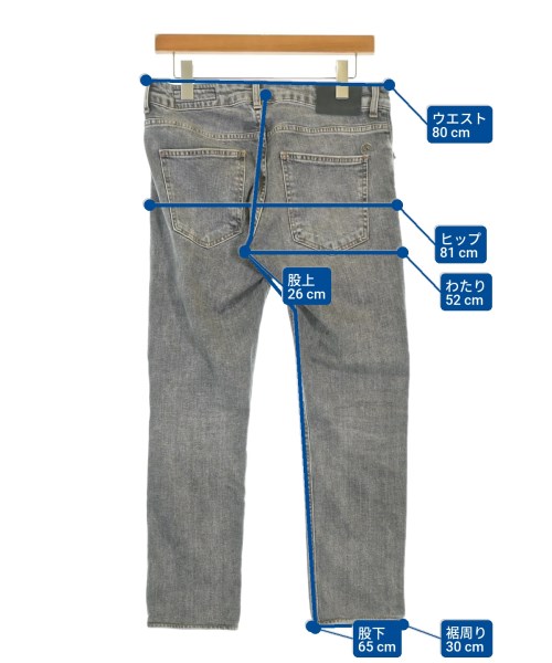 ENTRE AMIS（アントレ　アミ）デニムパンツ グレー サイズ:30(M位) メンズ/2200671276119