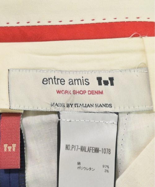ENTRE AMIS（アントレ　アミ）スラックス 青 サイズ:28(S位) メンズ/2200712747080