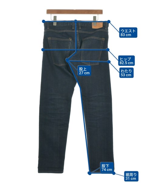 ENTRE AMIS（アントレ　アミ）デニムパンツ 紺 サイズ:31(M位) メンズ/2200651728010