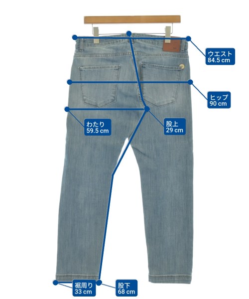 ENTRE AMIS（アントレ　アミ）デニムパンツ 青 サイズ:33(L位) メンズ/2200659938381