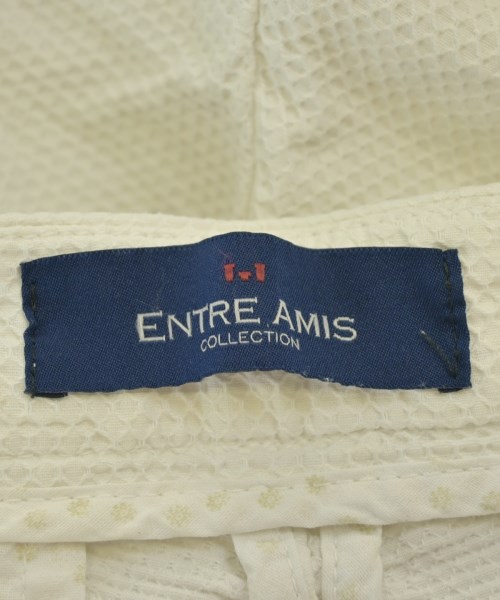 ENTRE AMIS（アントレ　アミ）スラックス 白 サイズ:29(S位) メンズ/2200686875031
