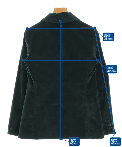 DONDUP（ダンダップ）テーラードジャケット 緑 サイズ:40(M位) レディース/2200635178015