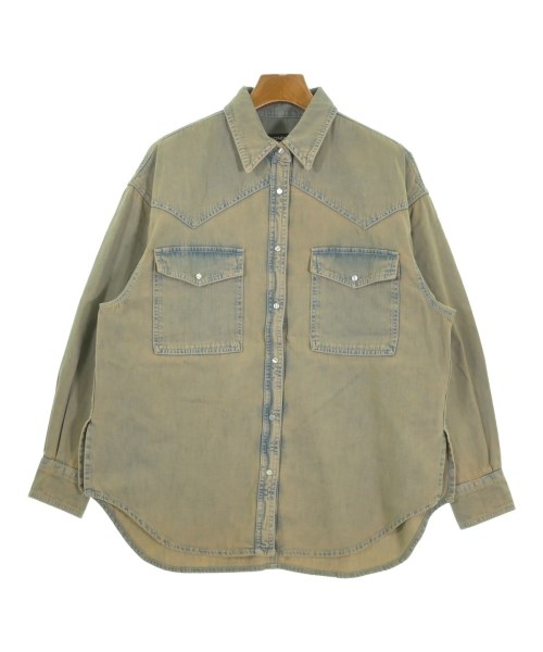 DONDUP(ダンダップ)カジュアルシャツ ベージュ サイズ:40(M位)/2200643272057