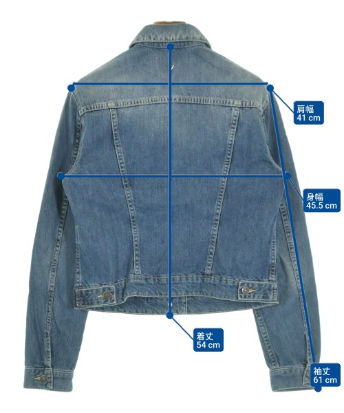 DONDUP（ダンダップ）デニムジャケット 青 サイズ:M レディース/2200643272071