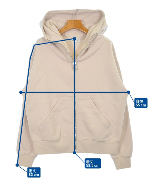 DONDUP（ダンダップ）パーカー ベージュ サイズ:XS レディース/2200629658035
