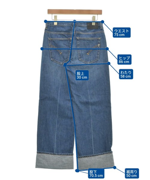 DONDUP（ダンダップ）デニムパンツ 青 サイズ:27(M位) レディース/2200611679079