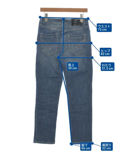 DONDUP（ダンダップ）デニムパンツ 紺 サイズ:25(S位) レディース/2200612636019