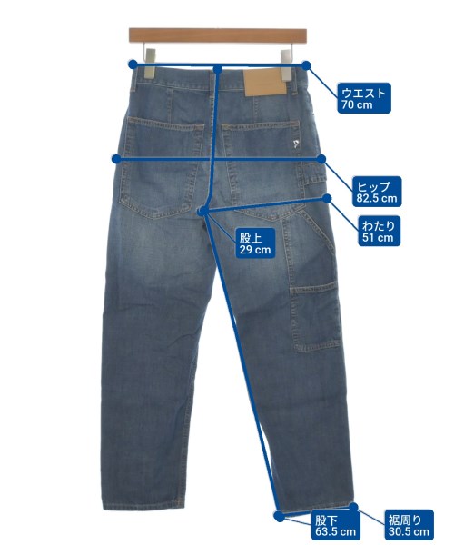 DONDUP（ダンダップ）デニムパンツ 青 サイズ:24(S位) レディース/2200612636026