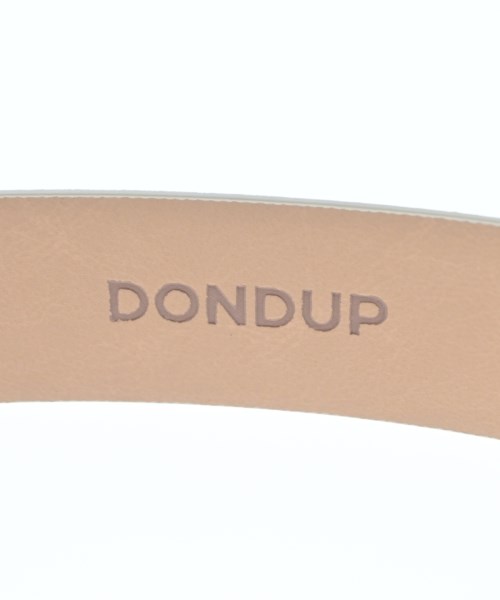 DONDUP（ダンダップ）ベルト 白 サイズ:75 レディース/2200656063031