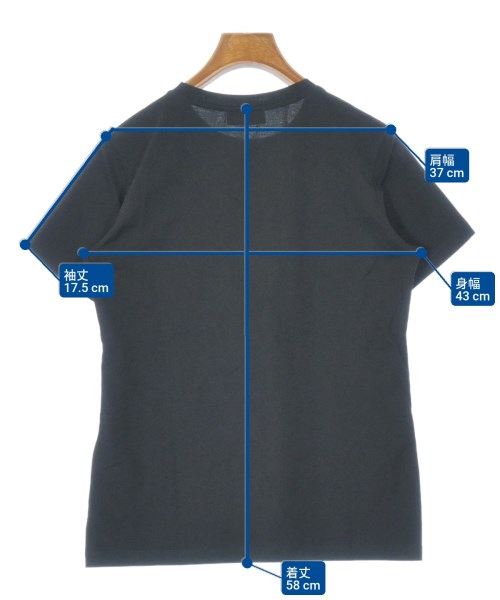 DONDUP（ダンダップ）Tシャツ・カットソー 黒 サイズ:S レディース/2200659322081