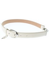 DONDUP（ダンダップ）ベルト 白 サイズ:75cm レディース/2200659322159