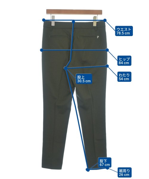 DONDUP（ダンダップ）スラックス カーキ サイズ:40(XXS位) メンズ/2200656425068