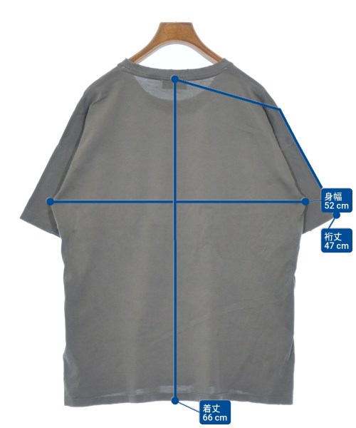 DONDUP（ダンダップ）Tシャツ・カットソー グレー サイズ:S レディース/2200664342043