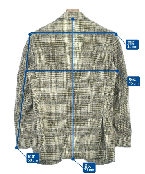 L.B.M.1911（エルビーエム１９１１）テーラードジャケット 黒 サイズ:44(S位) メンズ/2200622302171