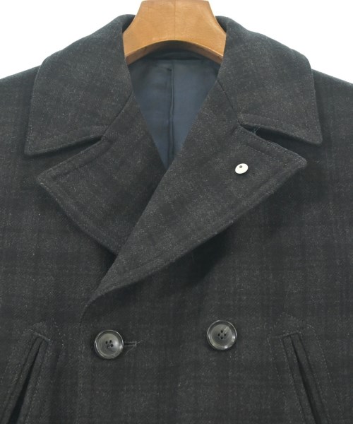 L.B.M.1911（エルビーエム１９１１）チェスターコート グレー サイズ:46(M位) メンズ/2200622302195