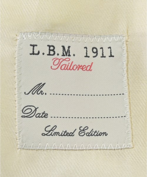 L.B.M.1911（エルビーエム１９１１）ピーコート 白 サイズ:48(L位) メンズ/2200617721031